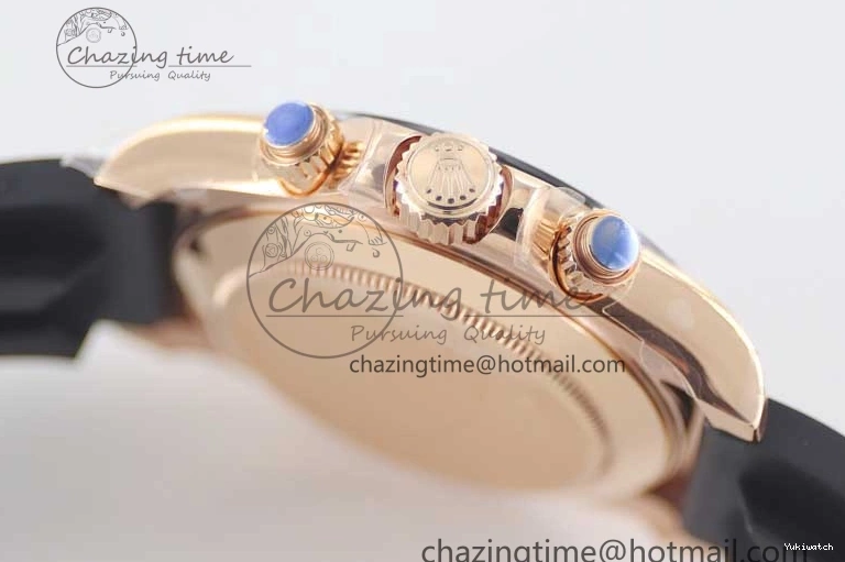 Steel 116515 Best RG Oysterflex A7750 904L Dial Edition Daytona Strap 1:1 on TWF Brown Roman 0419